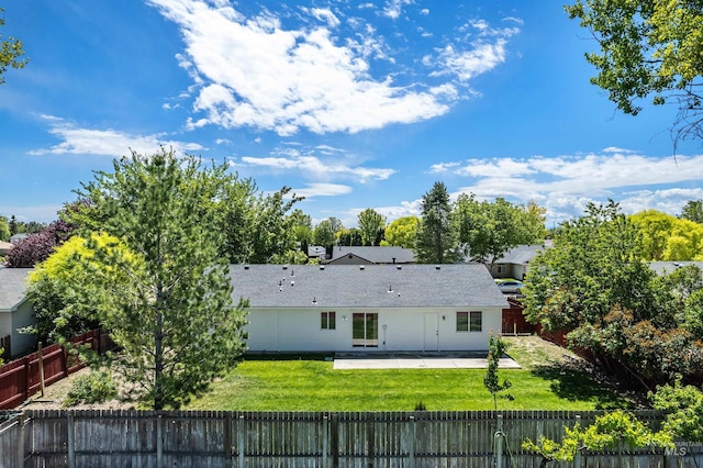 7842 Arlington Dr, Nampa, ID 83687 - rear view of property featuring a patio area