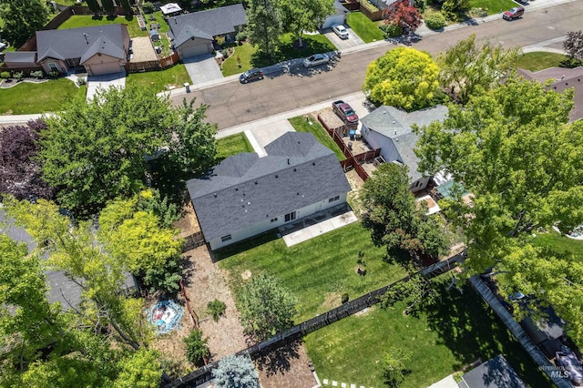 7842 Arlington Dr, Nampa, ID 83687 - aerial perspective of suburban area