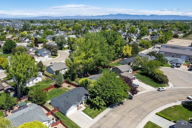 7842 Arlington Dr, Nampa, ID 83687 - aerial view of residential area with a mountainous background