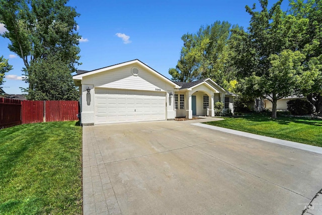 7842 Arlington Dr, Nampa, ID 83687 - single story home with an attached garage and concrete driveway