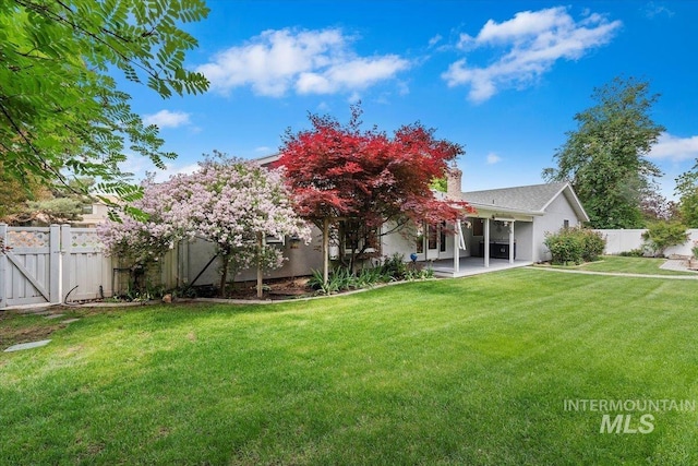 3428 N Columbine Ave, Boise, ID 83713 - rear view of house featuring a patio and stucco siding