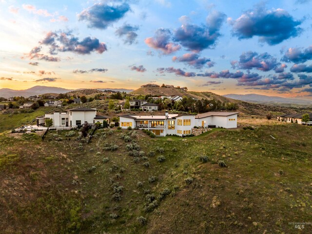 4135 N Hawkeye Pl, Boise, ID 83703 - back of house featuring a mountain view