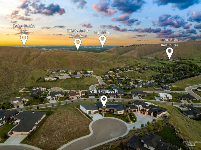 4135 N Hawkeye Pl, Boise, ID 83703 - view of property location featuring nearby suburban area