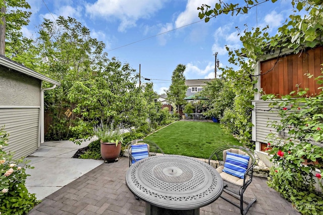 1707 W Resseguie St, Boise, ID 83702 - view of patio / terrace featuring outdoor dining space