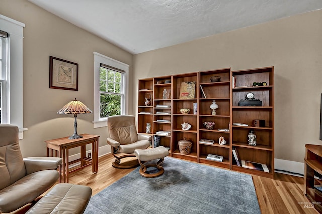 1707 W Resseguie St, Boise, ID 83702 - sitting room with light wood-style floors and baseboards