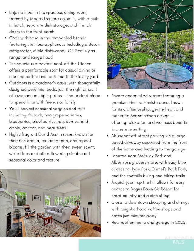 1707 W Resseguie St, Boise, ID 83702 - view of marketing collateral with multiple images