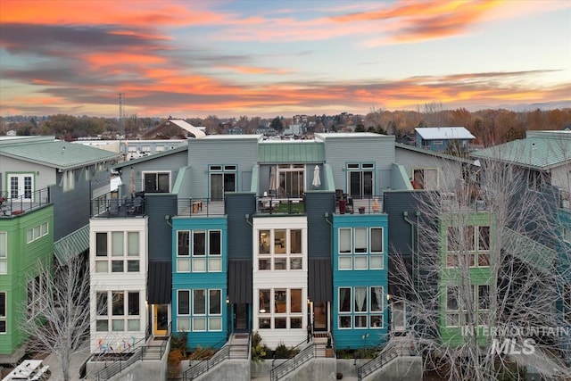 476 E Thurman Mill St, Garden City, ID 83714 - view of property at dusk
