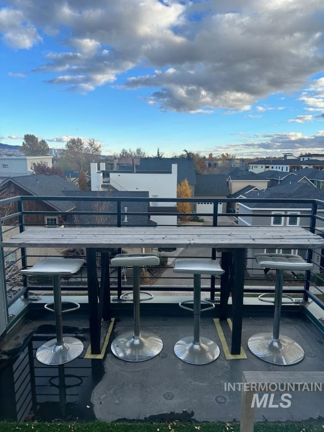 476 E Thurman Mill St, Garden City, ID 83714 - view of patio with a balcony
