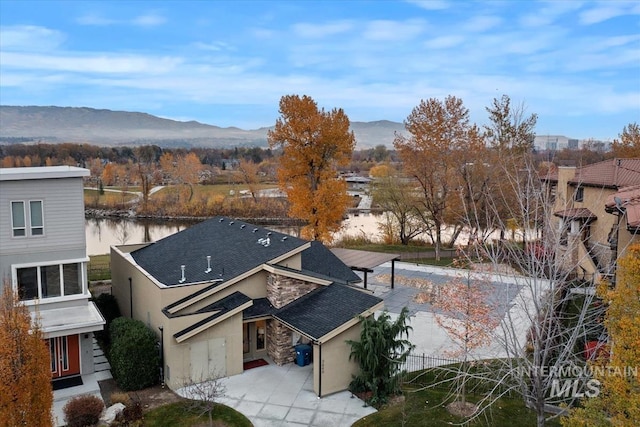 476 E Thurman Mill St, Garden City, ID 83714 - drone / aerial view with a mountain view