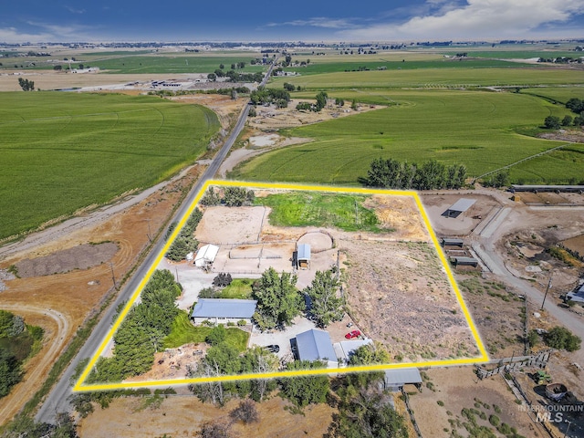 3242 S 2000 E, Wendell, ID 83355 - aerial view featuring a rural view