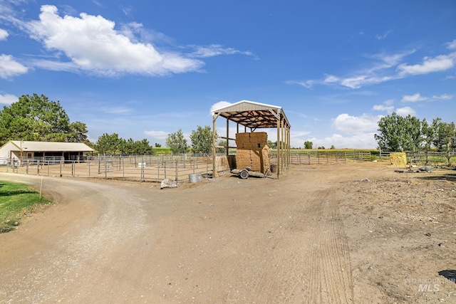 3242 S 2000 E, Wendell, ID 83355 - view of playground with an outbuilding, a rural view, and an exterior structure