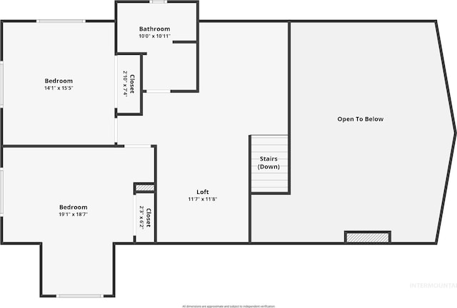 10389 Gamann Dr, Cascade, ID 83611 - view of room layout