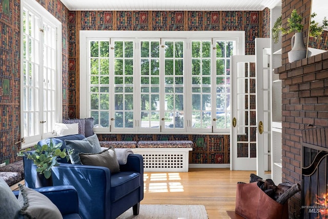1312 E Warm Springs Ave, Boise, ID 83712 - sunroom / solarium featuring french doors