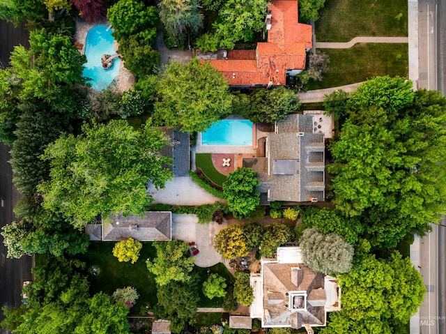 1312 E Warm Springs Ave, Boise, ID 83712 - bird's eye view of a pool area