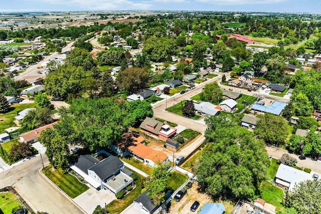 aerial view of property's location featuring nearby suburban area