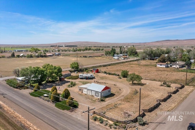 764 NW Beaman St, Mountain Home, ID 83647 - aerial view of sparsely populated area with a mountainous background