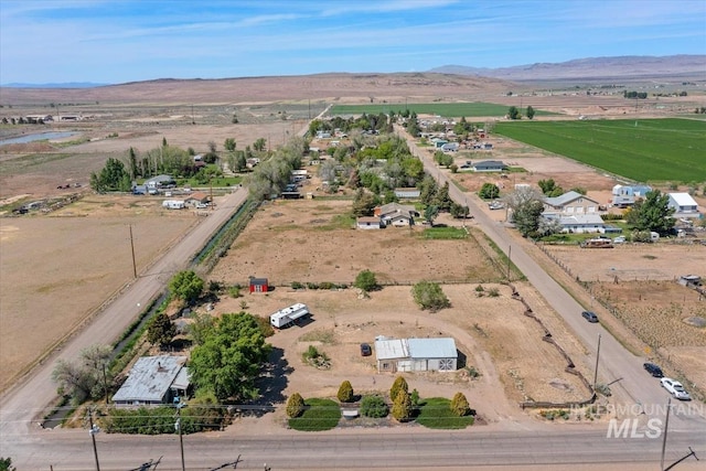 764 NW Beaman St, Mountain Home, ID 83647 - overview of rural landscape with a mountain backdrop