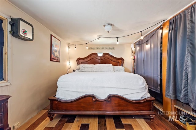 764 NW Beaman St, Mountain Home, ID 83647 - bedroom with wood finished floors