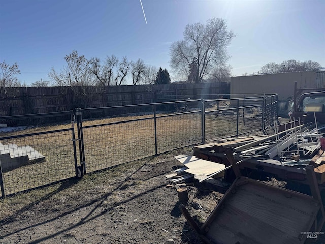 145 N Lincoln, Oakley, ID 83346 - view of yard featuring fence