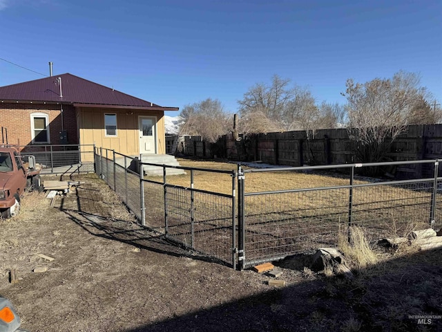 145 N Lincoln, Oakley, ID 83346 - view of yard featuring fence