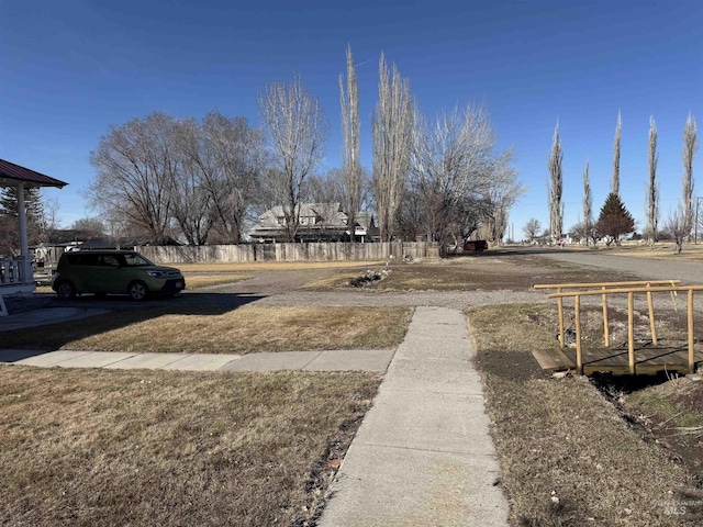 145 N Lincoln, Oakley, ID 83346 - view of yard with fence