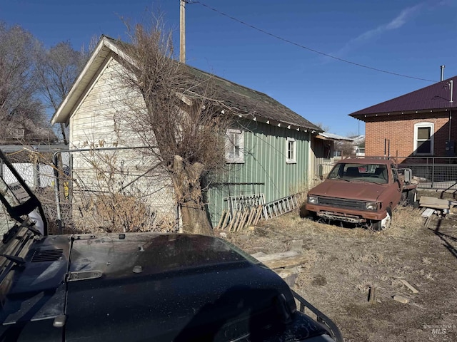 145 N Lincoln, Oakley, ID 83346 - view of home's exterior with fence