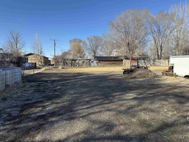 145 N Lincoln, Oakley, ID 83346 - view of yard