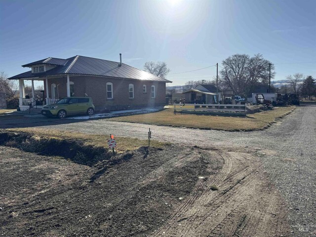 145 N Lincoln, Oakley, ID 83346 - view of front of property featuring metal roof