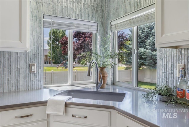1499 E Sicily St, Meridian, ID 83642 - kitchen view of white cabinets