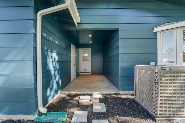 1913 W Suncrest Dr, Boise, ID 83705 - doorway to property featuring cooling unit