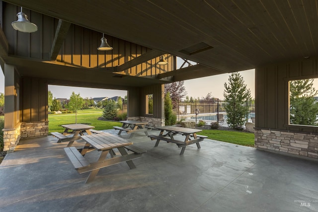 1895 N Rivington Way, Eagle, ID 83616 - view of patio with fence