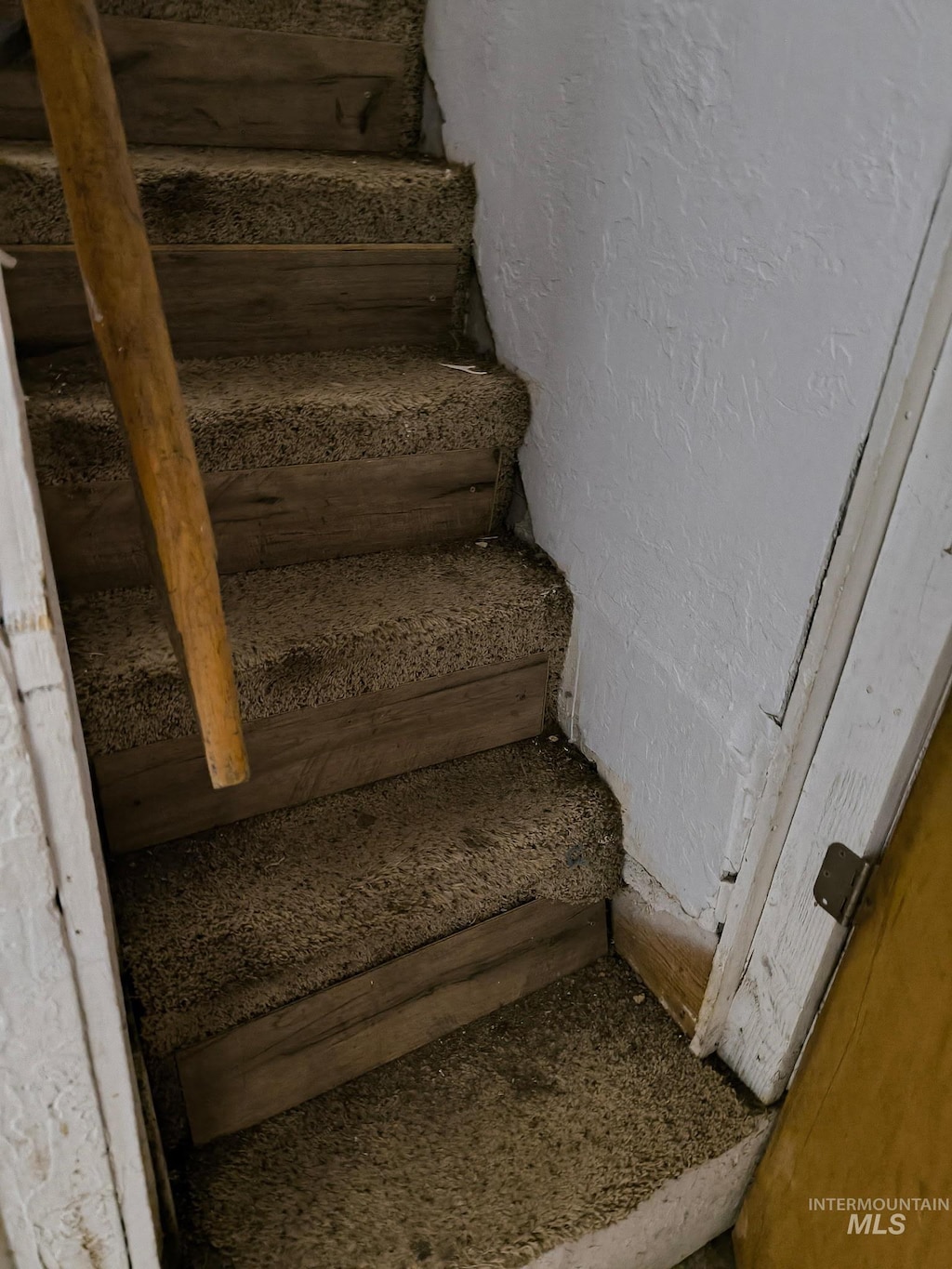 view of stairway