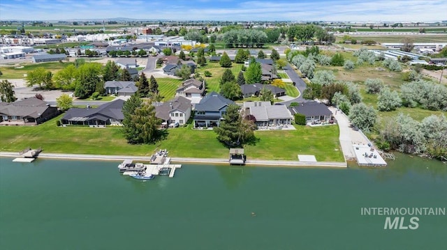 8 River Run Ests, Burley, ID 83318 - aerial view of residential area featuring a nearby body of water
