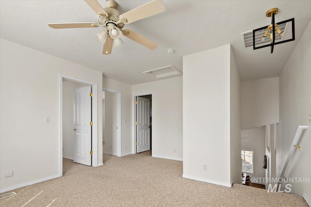 8613 W Thunder Mountain Dr, Boise, ID 83709 - carpeted spare room featuring visible vents, ceiling fan, and baseboards