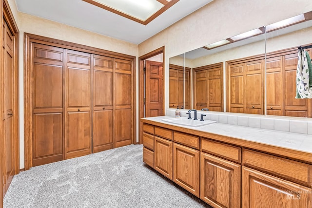 14060 Deerfield, Mccall, ID 83638 - bathroom with vanity and carpet flooring