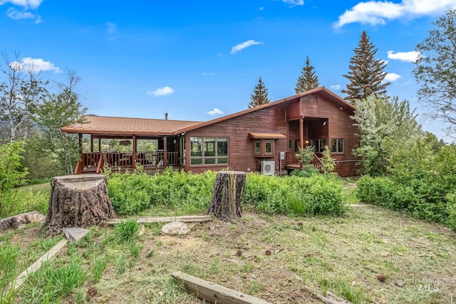 14060 Deerfield, Mccall, ID 83638 - back of property featuring a deck