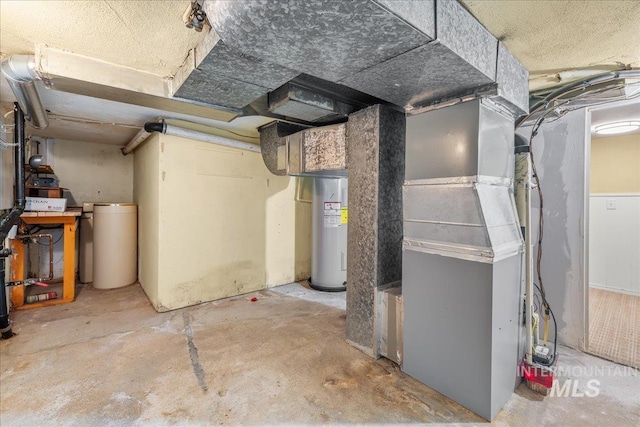 3205 W Crescent Rim Dr, Boise, ID 83706 - unfinished basement featuring water heater