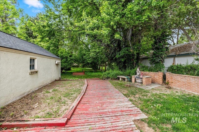 3205 W Crescent Rim Dr, Boise, ID 83706 - view of yard