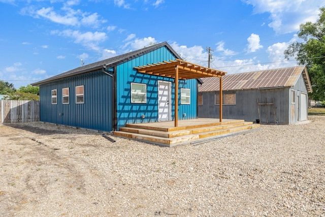 205 N Fouch, Parma, ID 83660 - view of front of home featuring board and batten siding