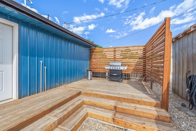 205 N Fouch, Parma, ID 83660 - deck with grilling area