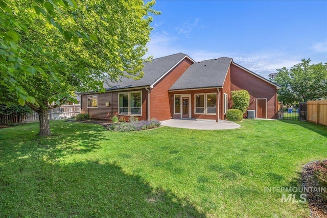 2895 E Shadowwolf Dr, Eagle, ID 83616 - rear view of property featuring a patio area and a fenced backyard