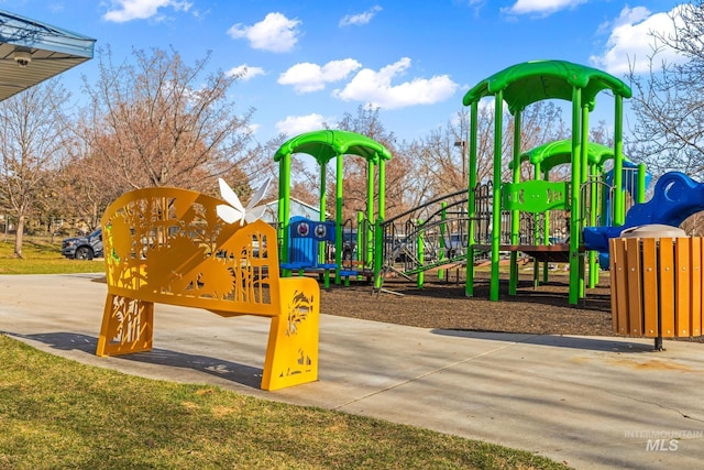 view of community playground