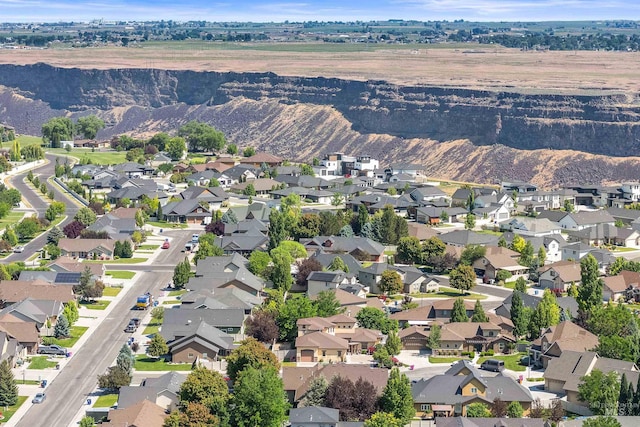 455 Coiner Cir, Twin Falls, ID 83301 - aerial view of property's location featuring nearby suburban area and a mountain backdrop