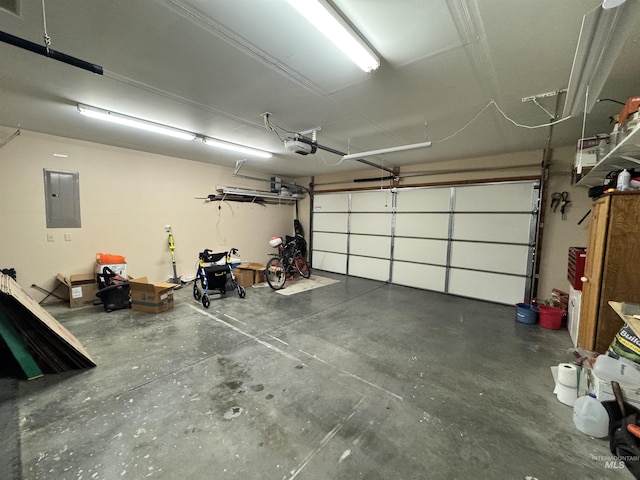 1309 Golden Pheasant Dr, Twin Falls, ID 83301 - garage featuring electric panel and a garage door opener