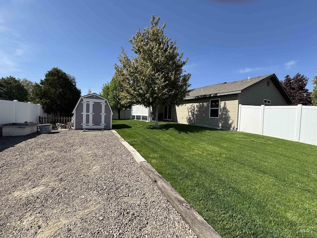 1309 Golden Pheasant Dr, Twin Falls, ID 83301 - view of yard featuring a storage shed and an outdoor structure