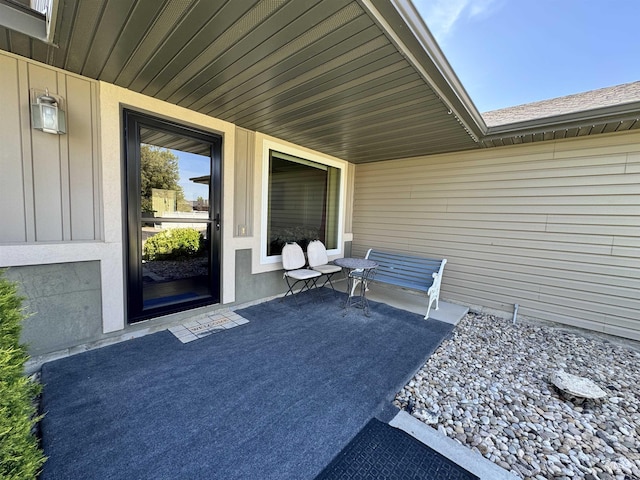 1309 Golden Pheasant Dr, Twin Falls, ID 83301 - view of exterior entry featuring a patio area