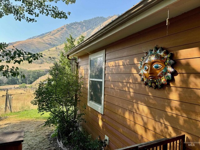 384 Race Creek Rd, Riggins, ID 83549 - view of side of property featuring a mountain view