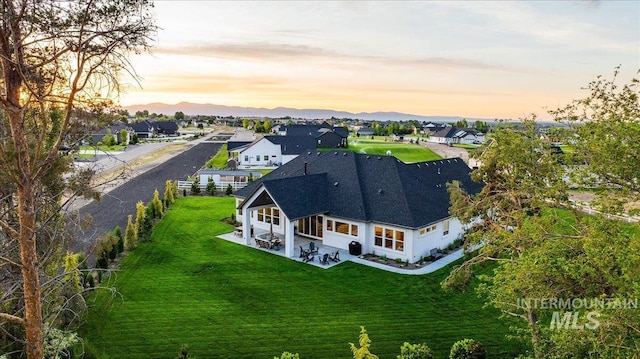 8848 Overunder Ln, Middleton, ID 83644 - aerial perspective of suburban area