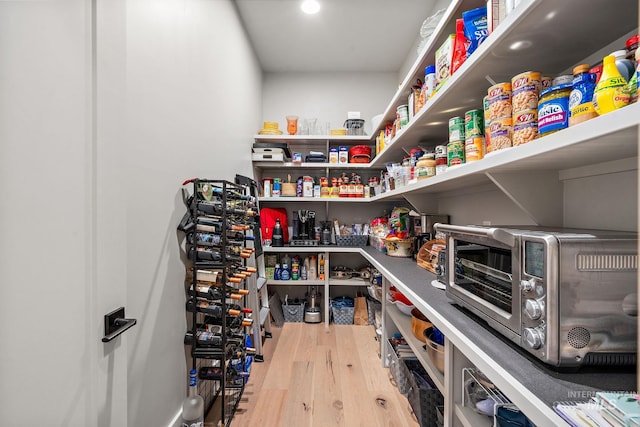 view of pantry