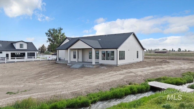 4069N 2200 2200 E E, Filer, ID 83328 - rear view of house with covered porch